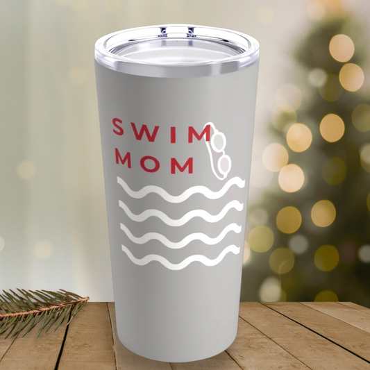 Swim Mom 'Poolside Pride' Stainless Steel Tumbler, Swim Mom Travel Tumbler | Swim Mom Gift Idea, Swim Mom Pride, Swim Mom Love, Swim Team