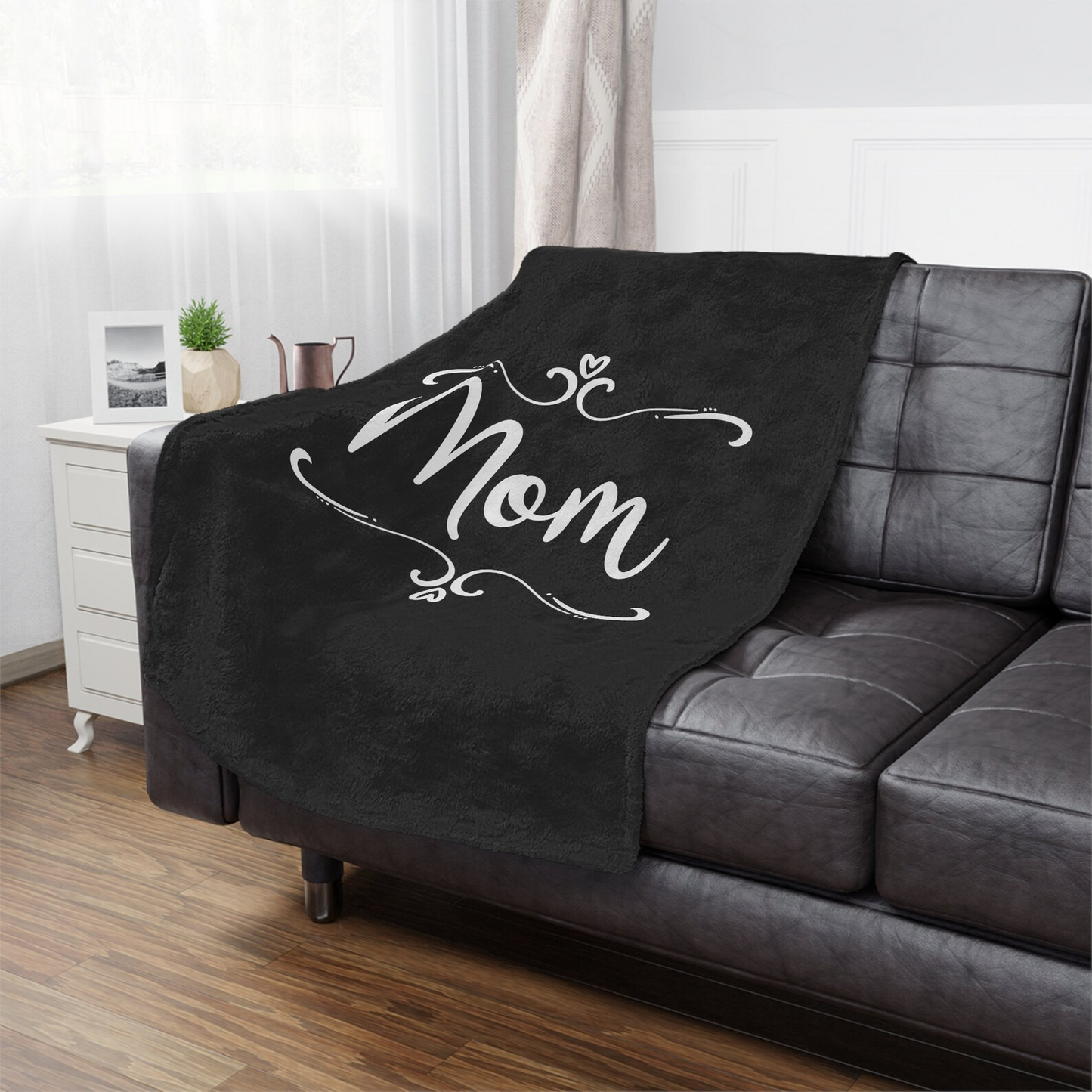 Mom Minky Blanket, Mother's Day Gift, Gift to Mom, Blanket for Mom