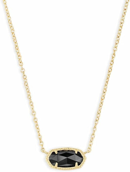 Kendra Scott Elisa Pendant Necklace for Women, Fashion Jewelry, 14k Gold-Plated