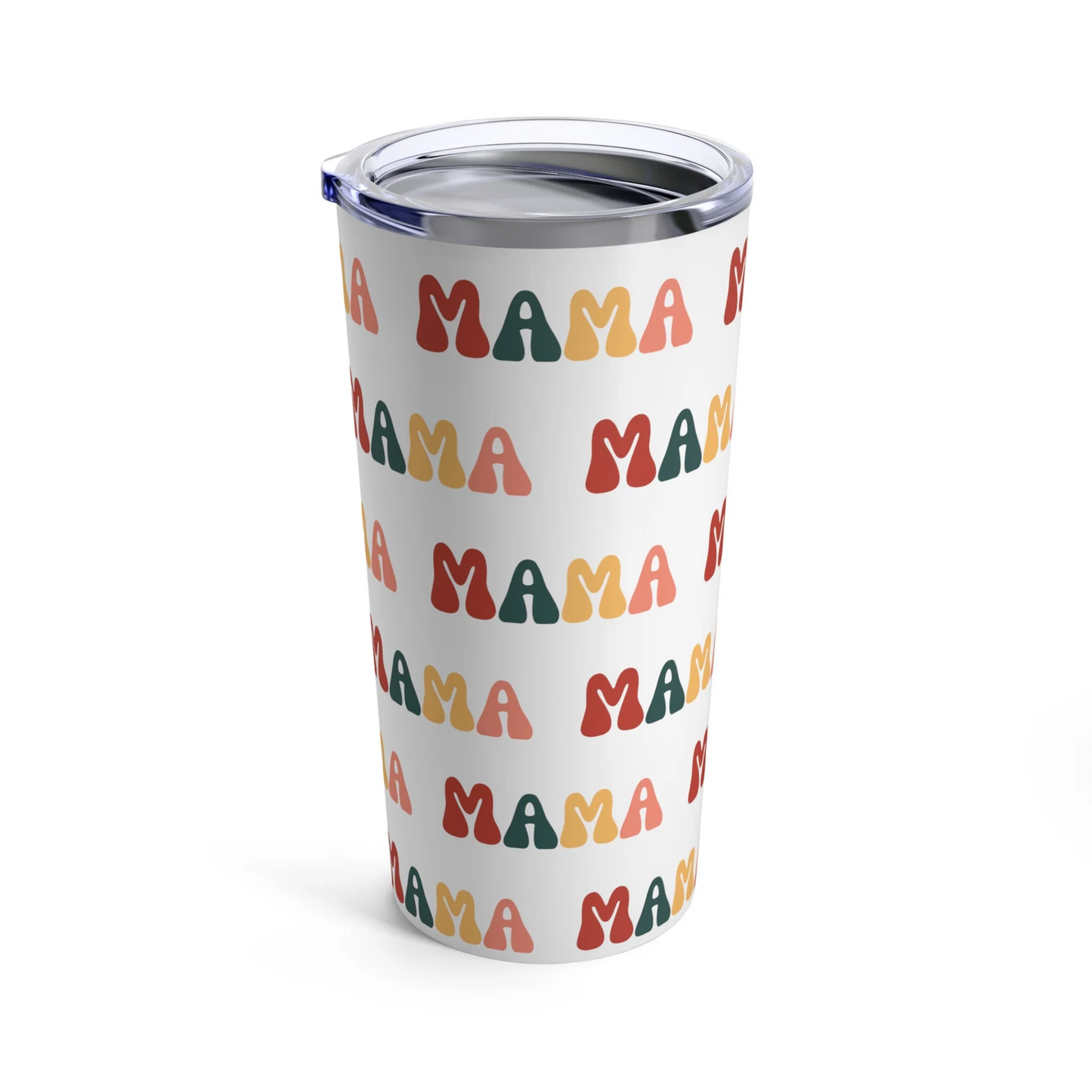 Mama Tumbler 20oz, Mom Era, Gifts for Mom, Mother's Day Tumbler, First Mother's Day Gift, Coffee Tumbler for Mom, Retro Font Mama Tumbler