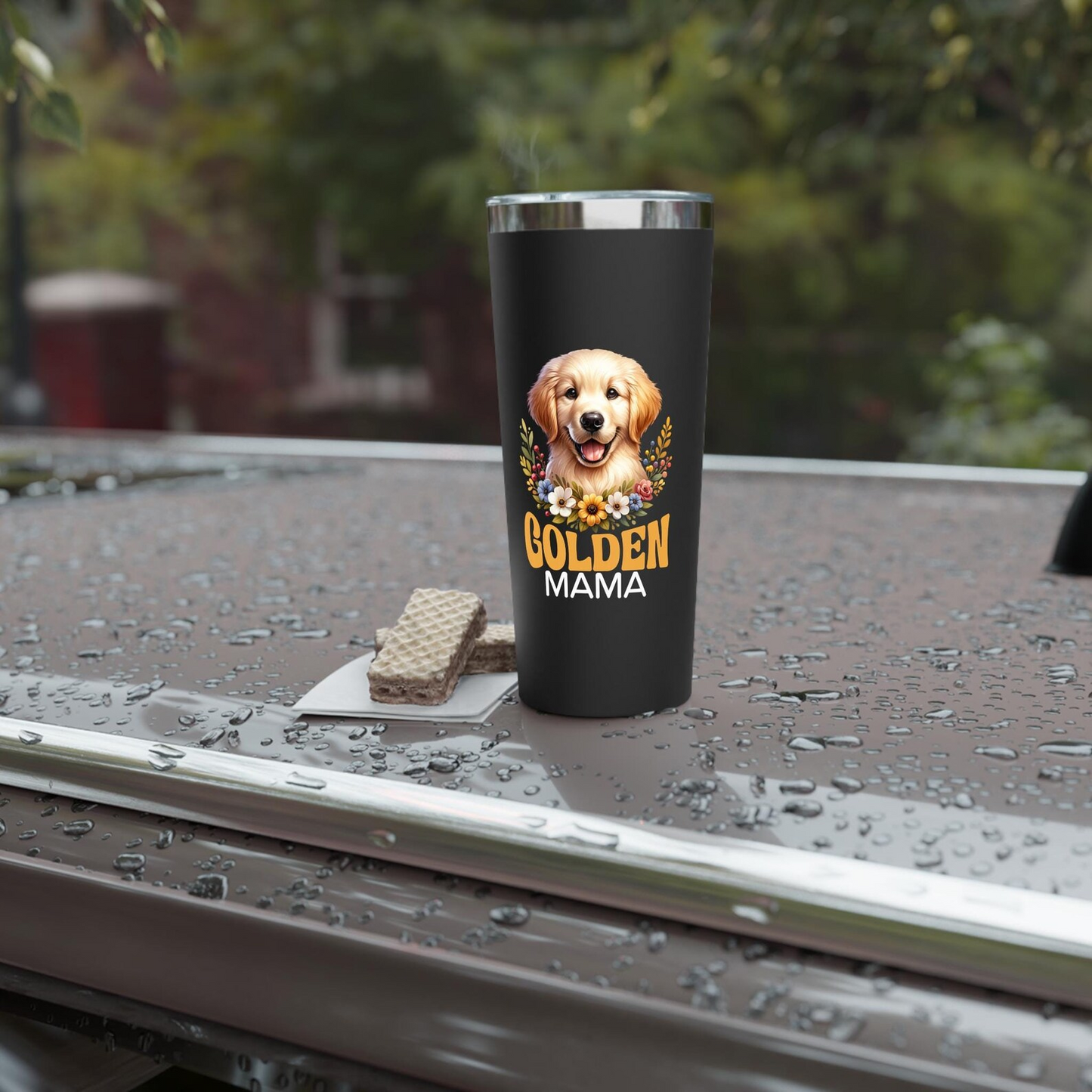 Golden Retriever Mama Tumbler, Mothers Day Gift, Golden Retriever Lover Christmas mug, Dog mom gift Vacuum Insulated 22oz Tumbler