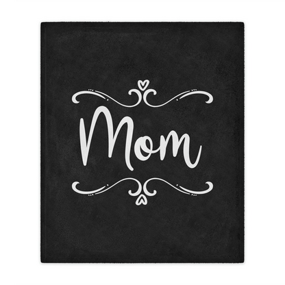 Mom Minky Blanket, Mother's Day Gift, Gift to Mom, Blanket for Mom