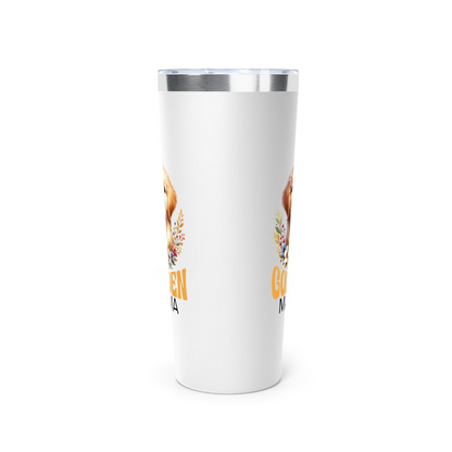 Golden Retriever Mama Tumbler, Mothers Day Gift, Golden Retriever Lover Christmas mug, Dog mom gift Vacuum Insulated Tumbler