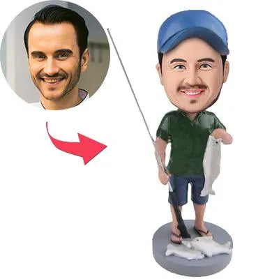 Custom Bobblehead With Engraved Text Multiple Styles