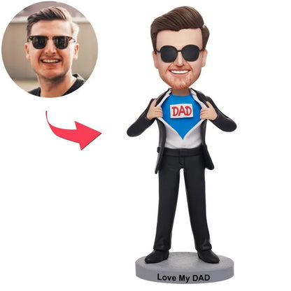 Custom Bobblehead With Engraved Text Multiple Styles