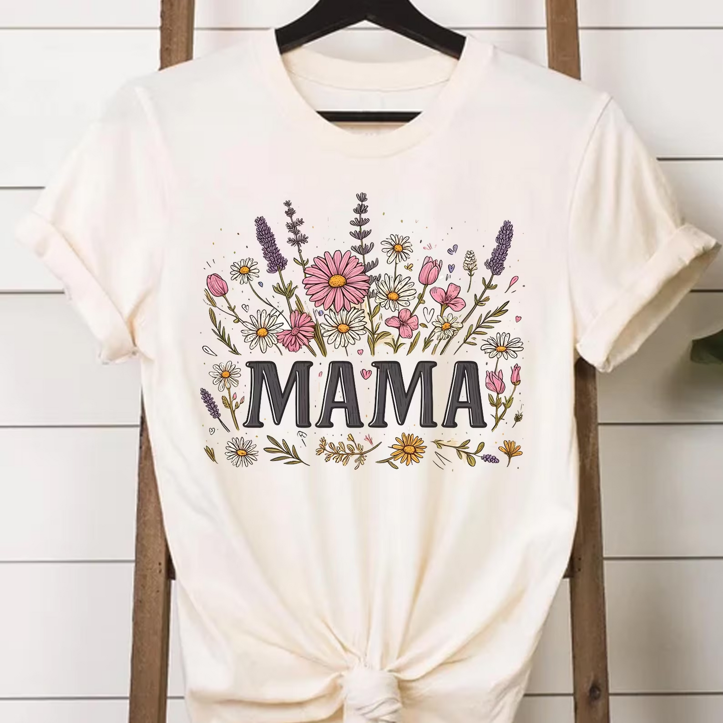 Floral Mom Shirt, Cute Mom Shirt, Mother's Day Gift, Mother Shirt, New Mom Gift, Gift for Mother, Mothers Day Shirt, Gift for Grandma