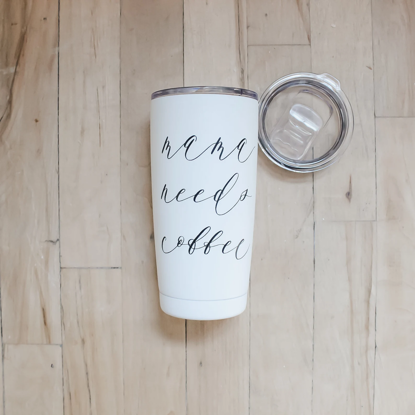 Travel Mug - Mama Needs Coffee, mug, coffee lover, tumbler, drinkware, tea lover, everyday, mom gift