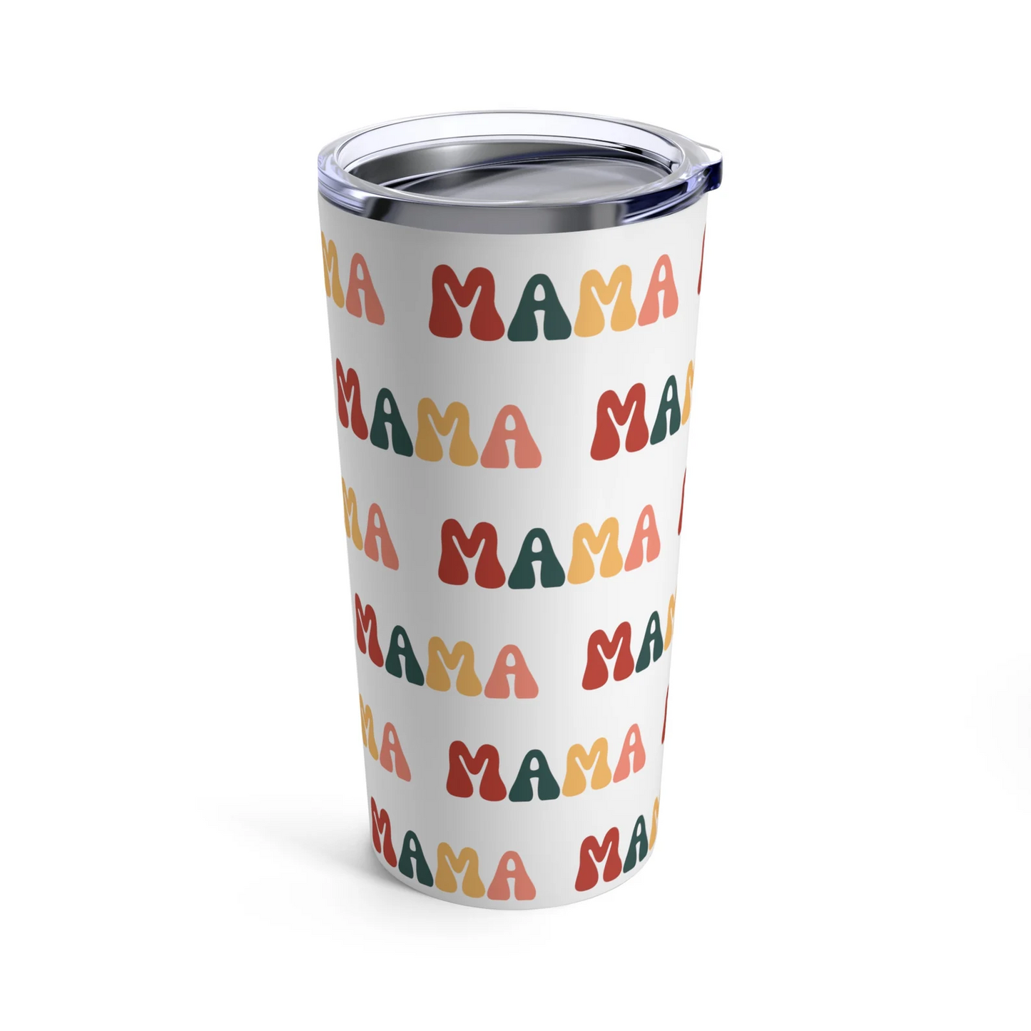 Mama Tumbler 20oz, Mom Era, Gifts for Mom, Mother's Day Tumbler, First Mother's Day Gift, Coffee Tumbler for Mom, Retro Font Mama Tumbler